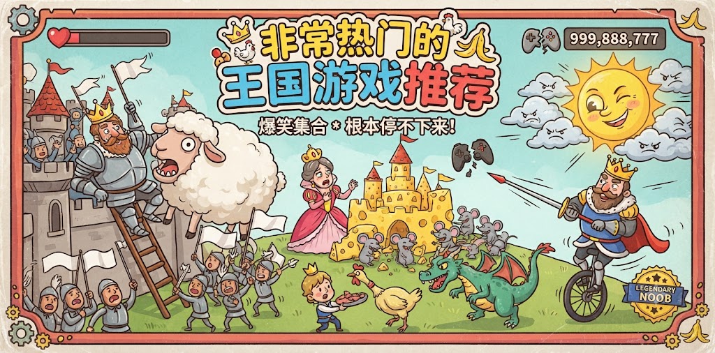 非常热门的王国游戏推荐