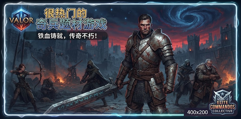 很热门的奇兵题材游戏
