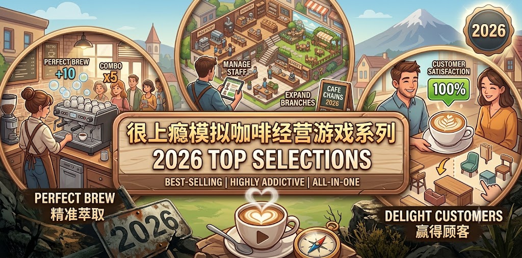 很上瘾的模拟咖啡经营游戏系列
