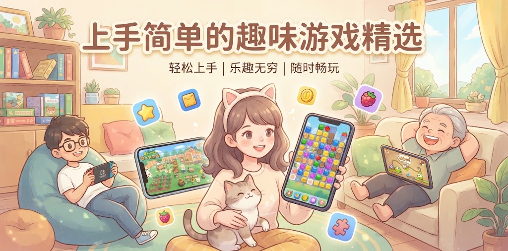 上手简单的趣味游戏精选