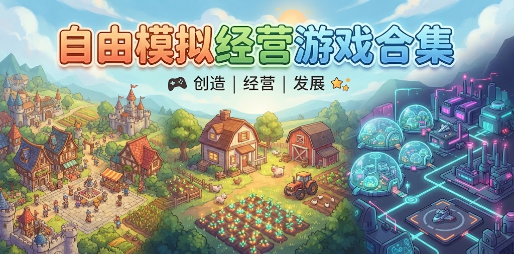 自由模拟经营游戏合集