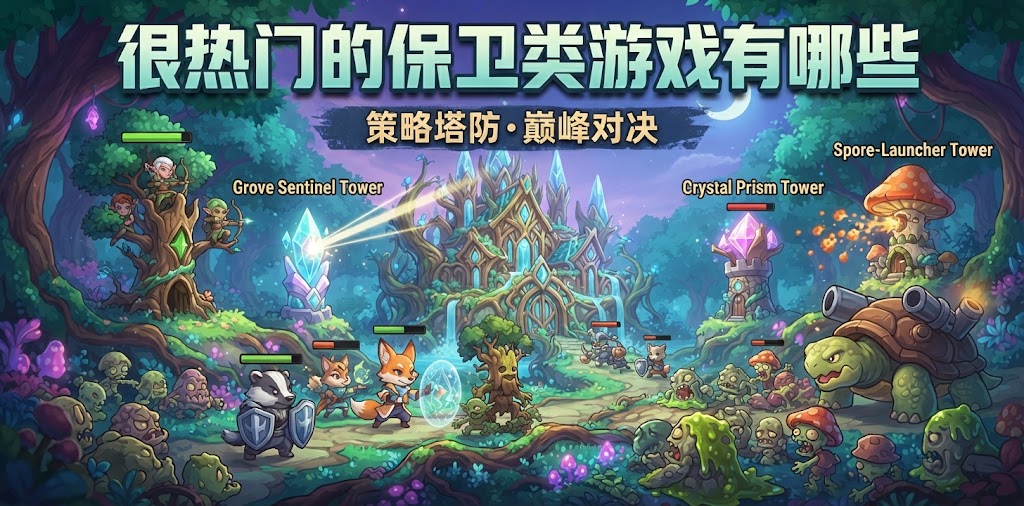 很热门的保卫类游戏有哪些