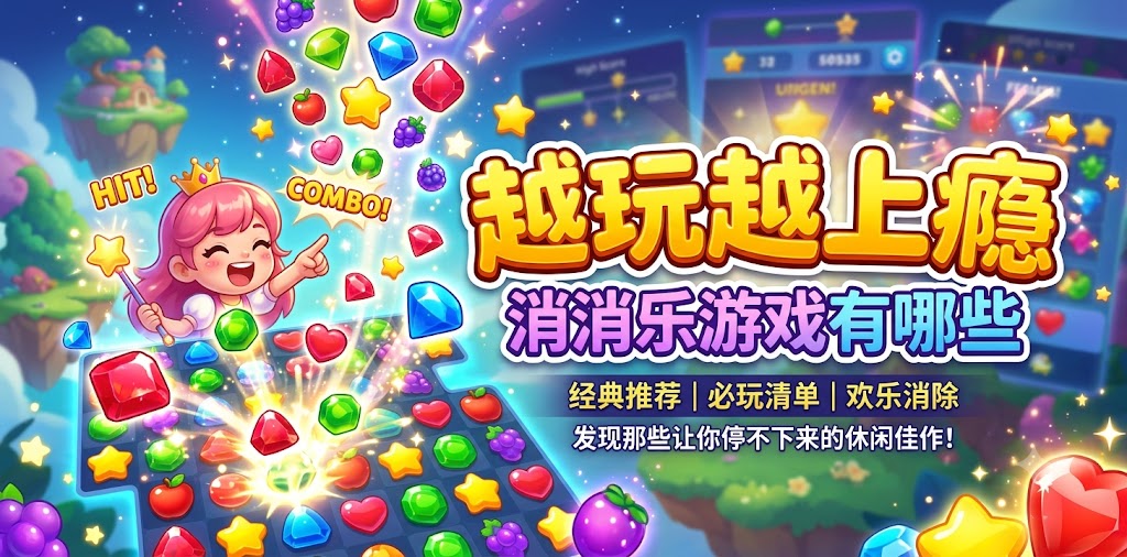 越玩越上瘾的消消乐游戏有哪些