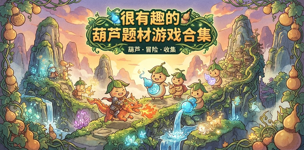 很有趣的葫芦题材游戏合集