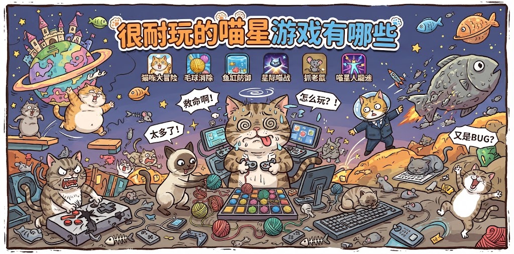 很耐玩的喵星游戏有哪些