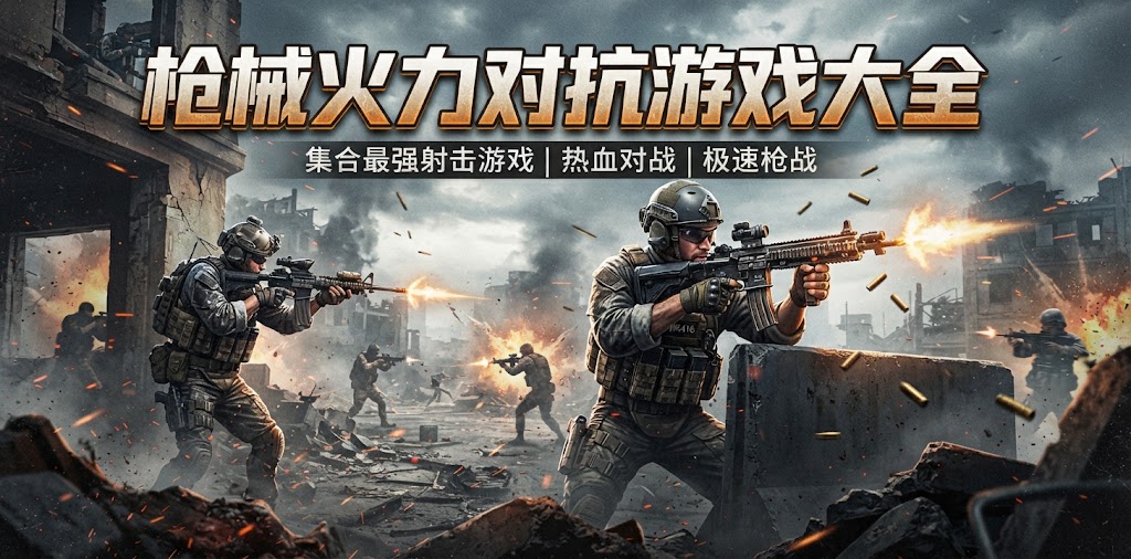 枪械火力对抗游戏大全