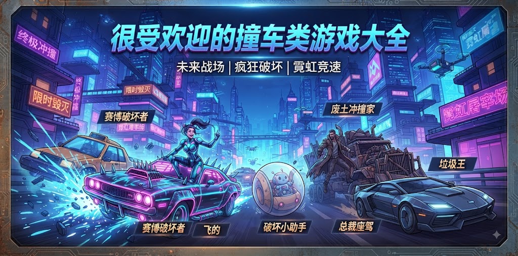 很受欢迎的撞车类游戏大全