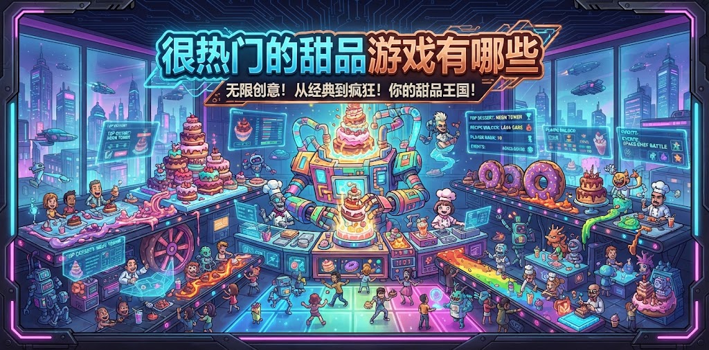 很热门的甜品游戏有哪些