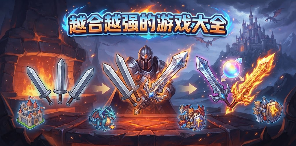 越合越强的游戏大全