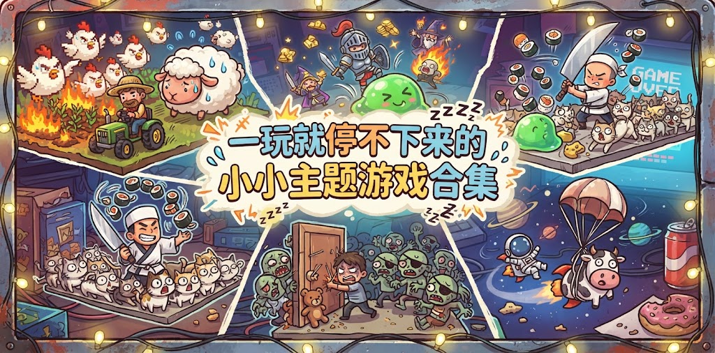 一玩就停不下来的小小主题游戏合集