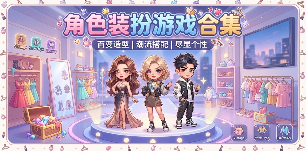 角色装扮游戏合集