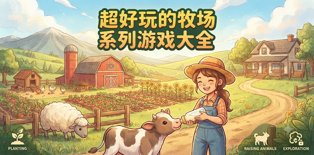 超好玩的牧场系列游戏大全