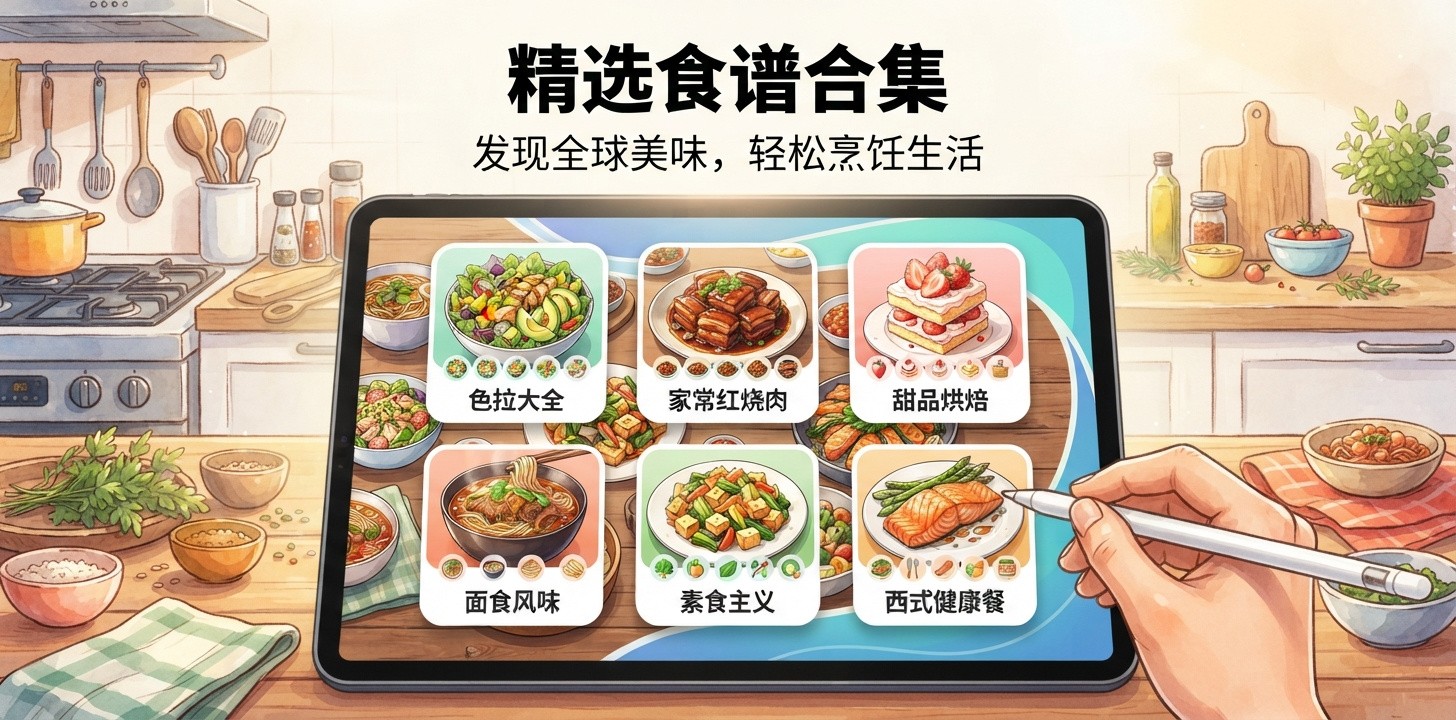 最全的食谱app
