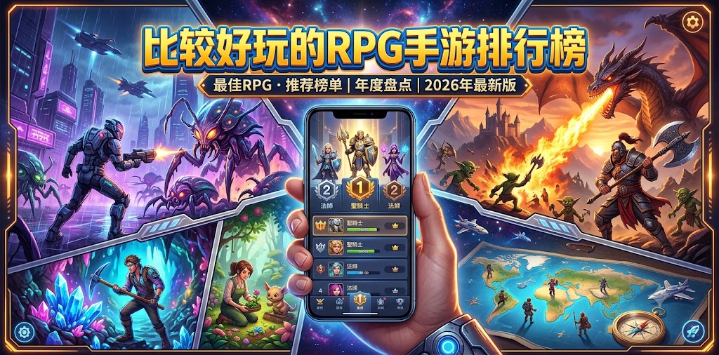 比较好玩的RPG手游排行榜