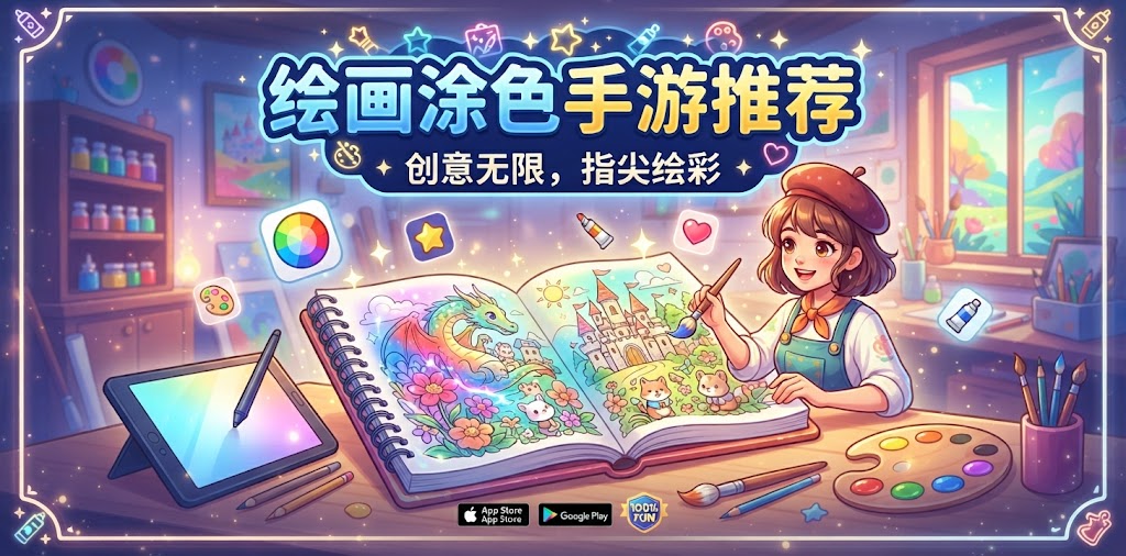 绘画涂色手游推荐