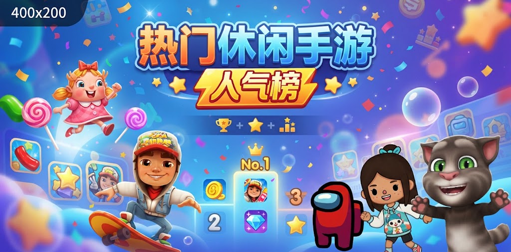 热门休闲手游人气榜