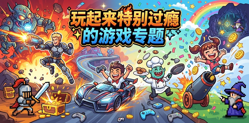 玩起来特别过瘾的游戏专题
