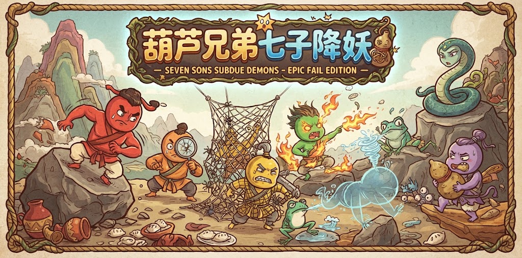 葫芦兄弟七子降妖