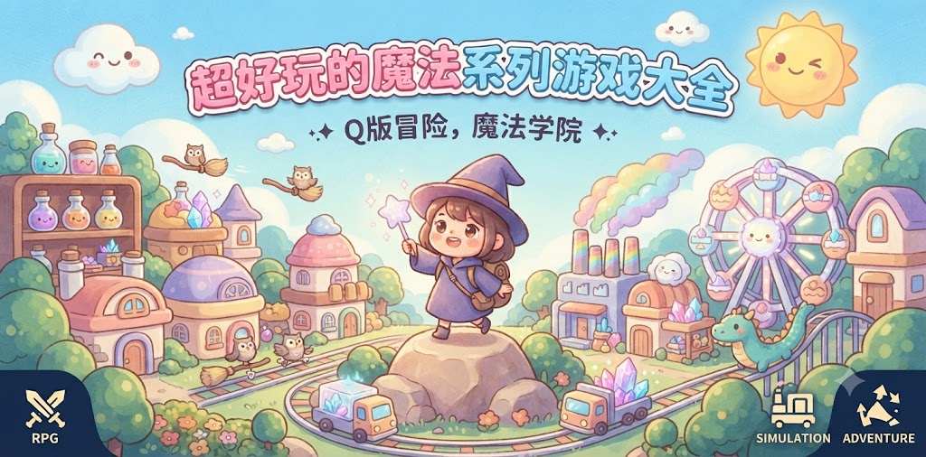 超好玩的魔法系列游戏大全