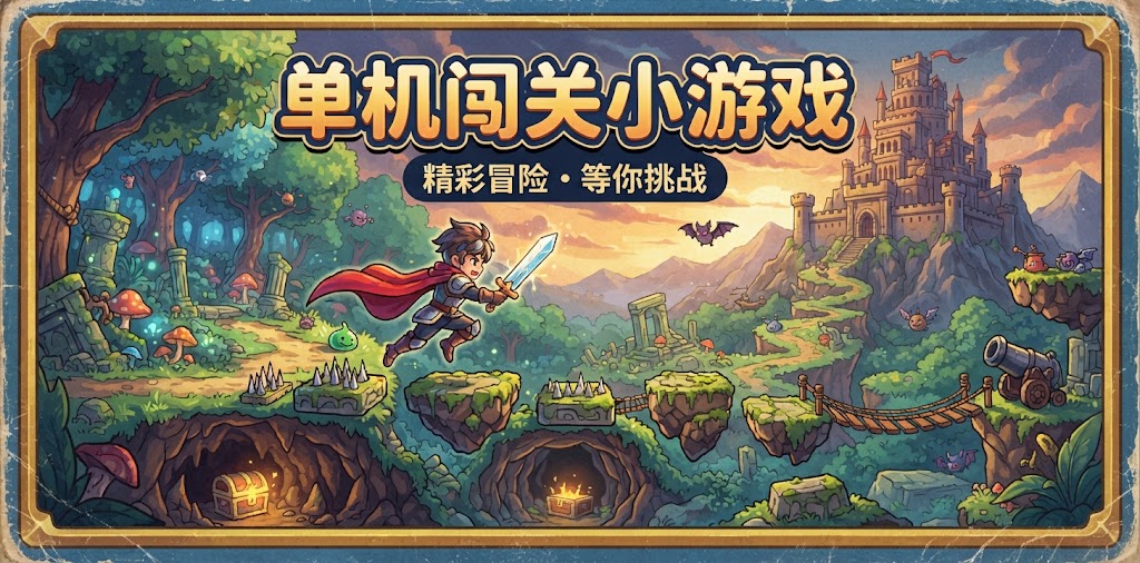 单机闯关小游戏
