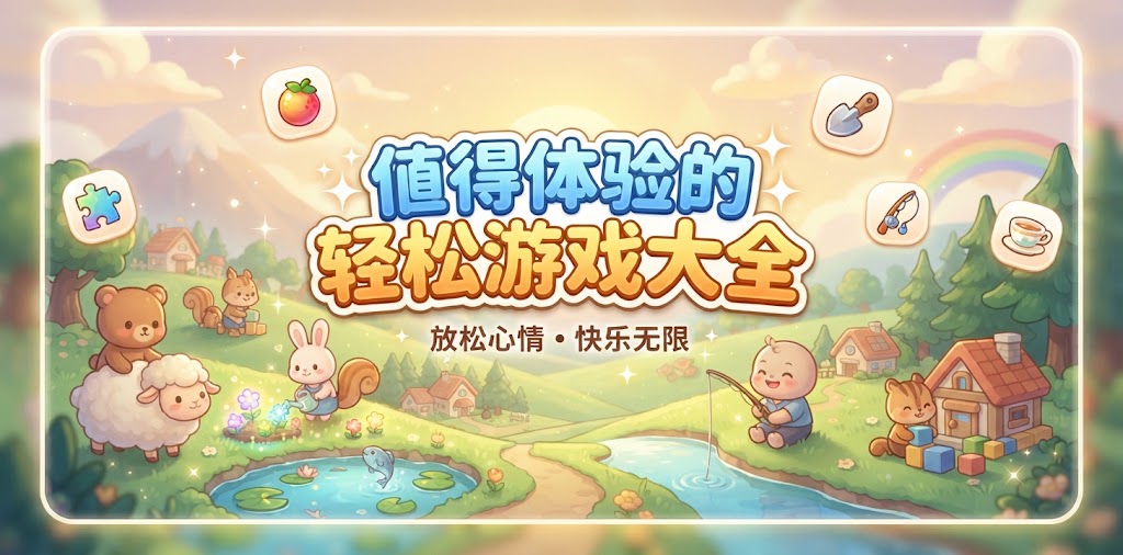 一些值得体验的轻松游戏大全