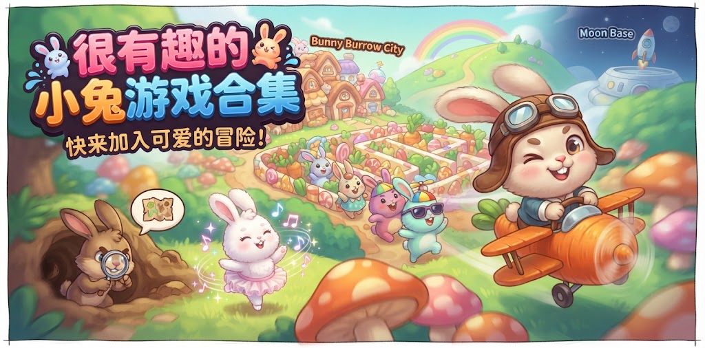 很有趣的小兔游戏大全