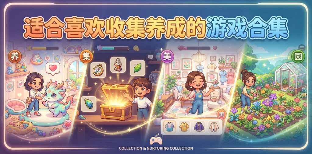 适合喜欢收集养成的游戏