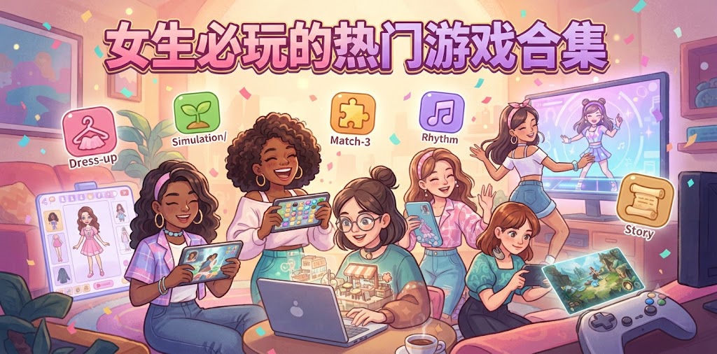 女生必玩的热门游戏合集