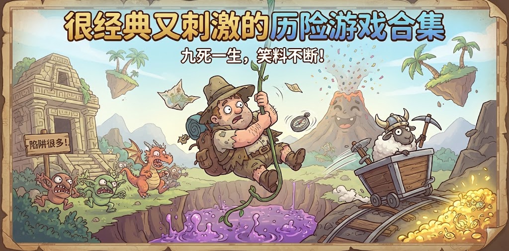 很经典又刺激的历险游戏合集