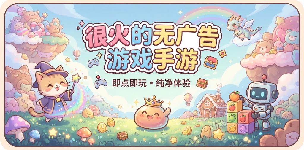 很火的无广告游戏手游