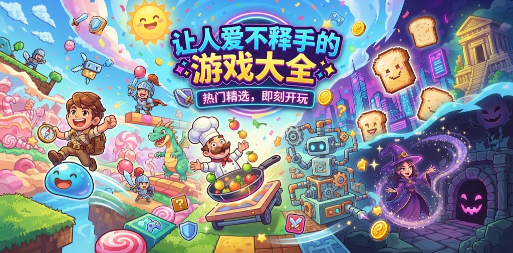 让人爱不释手的游戏大全