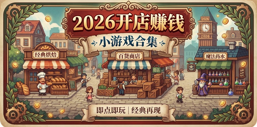 2026开店赚钱小游戏合集