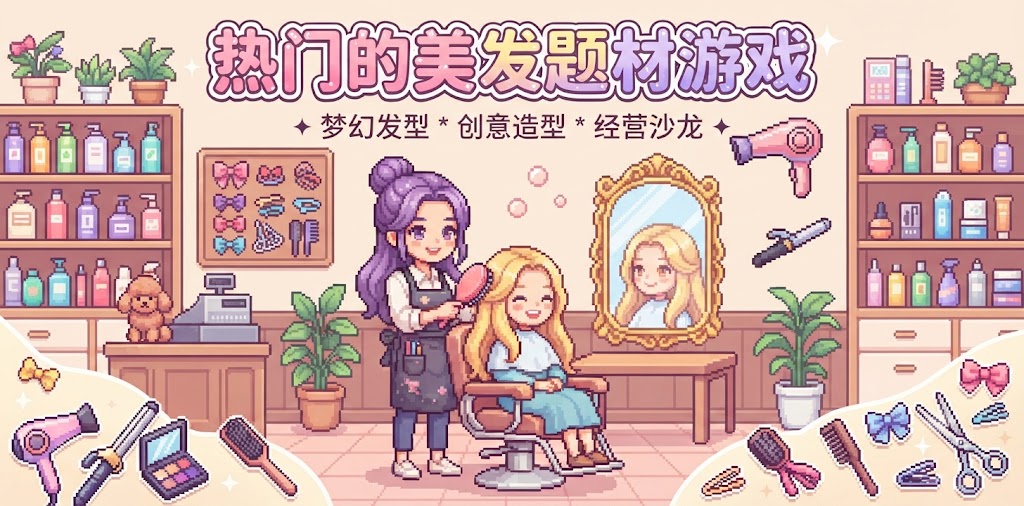 热门的美发题材游戏