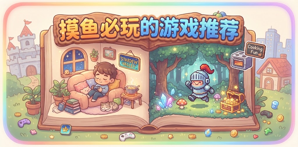 摸鱼必玩的游戏推荐