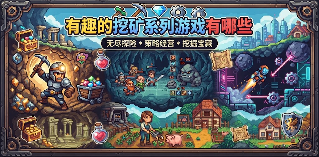 有趣的挖矿系列游戏有哪些