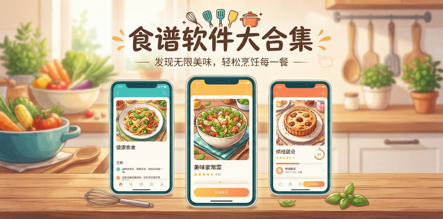 有食谱的app