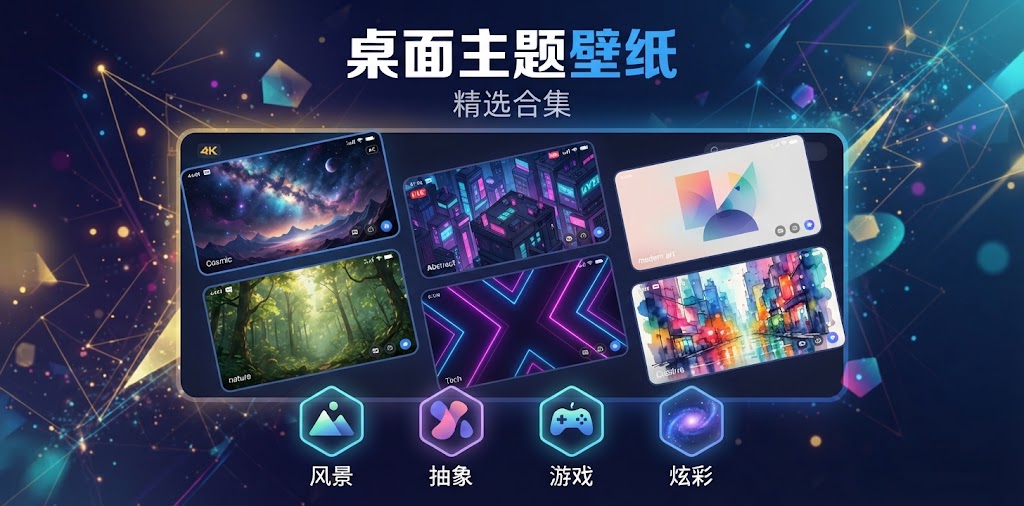 主题壁纸免费用的软件