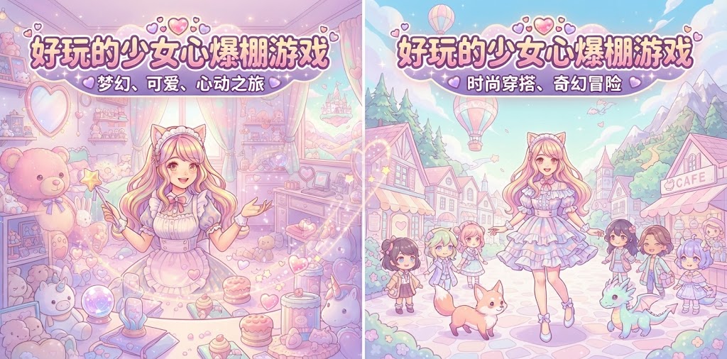 好玩的少女心爆棚游戏