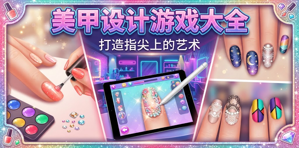 美甲设计游戏大全