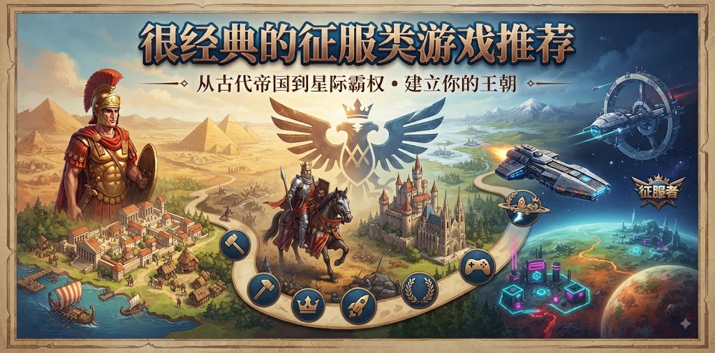 很经典的征服类游戏推荐