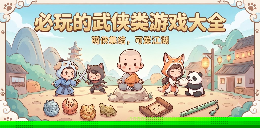 必玩的武侠类游戏大全