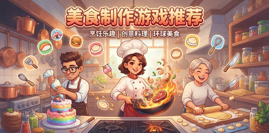 美食制作游戏推荐