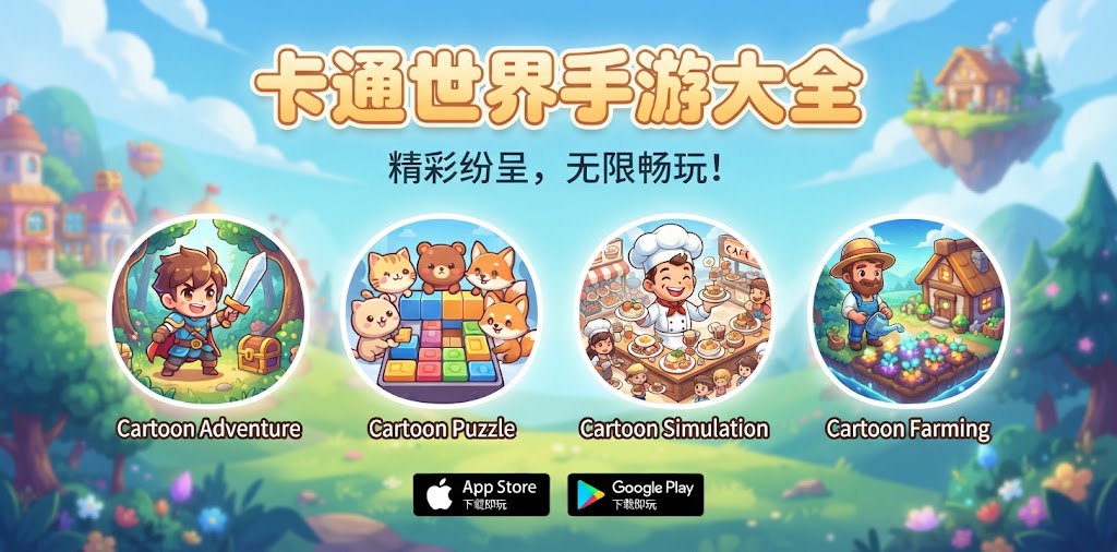 卡通世界手游大全