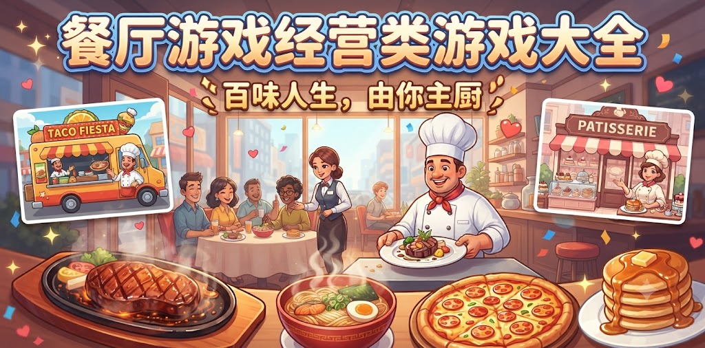 餐厅游戏经营类游戏大全
