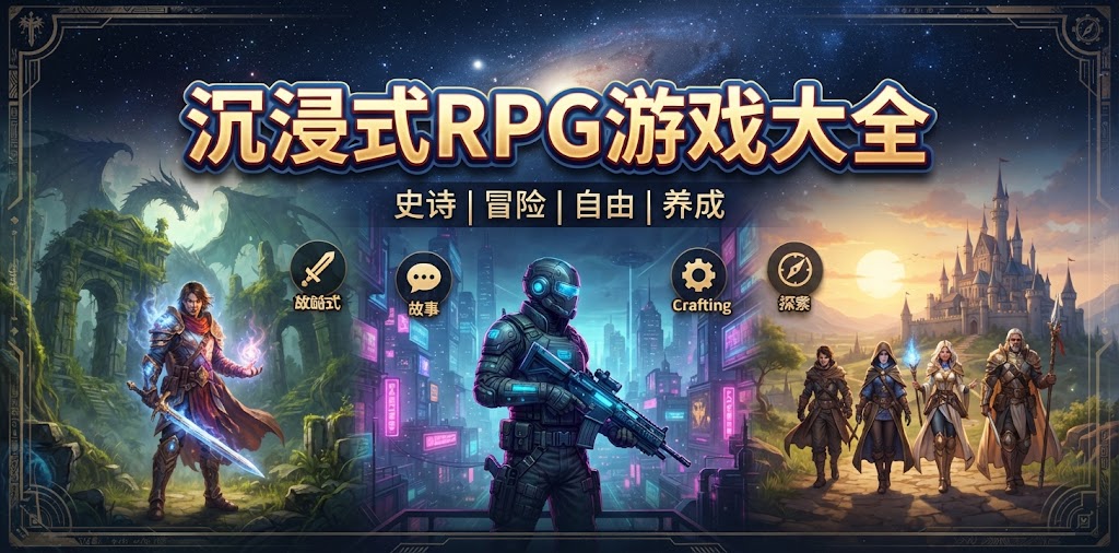 沉浸式RPG游戏大全