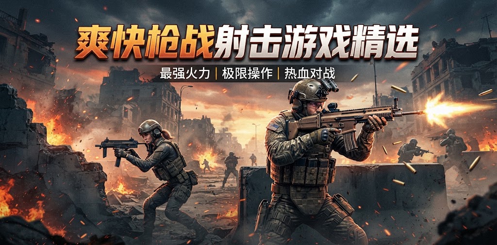爽快枪战射击游戏精选