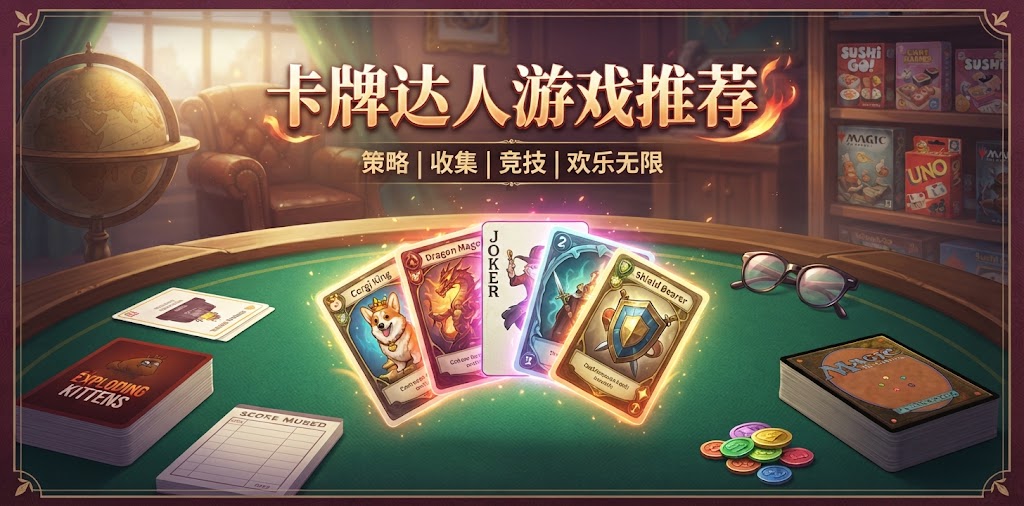 卡牌达人游戏推荐