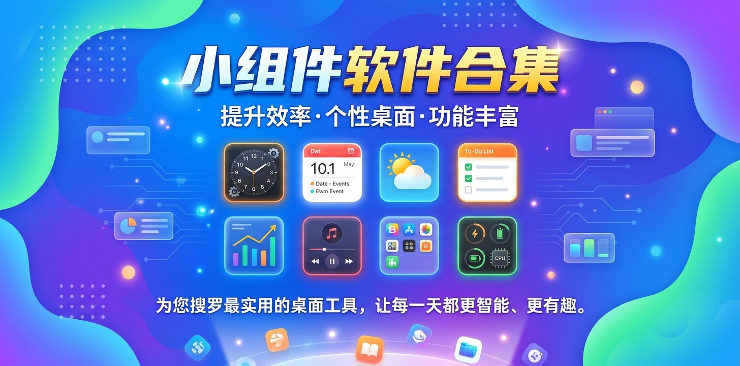 小组件软件大全