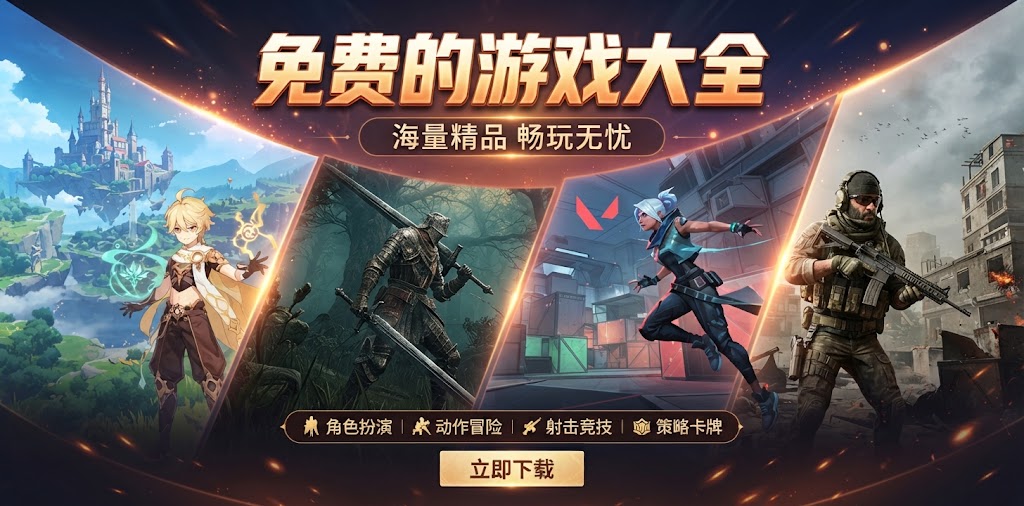 免费的游戏大全