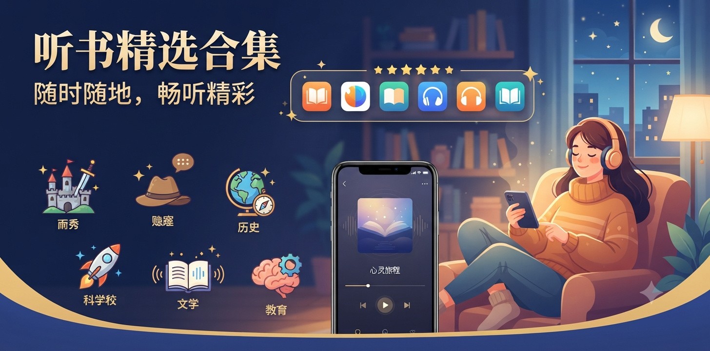 最好的听书app